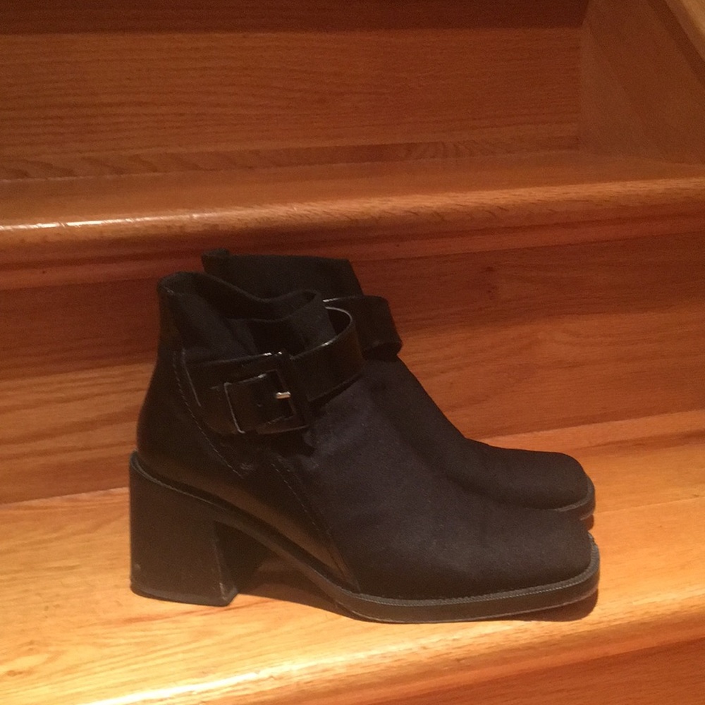 Via Spiga Black Booties